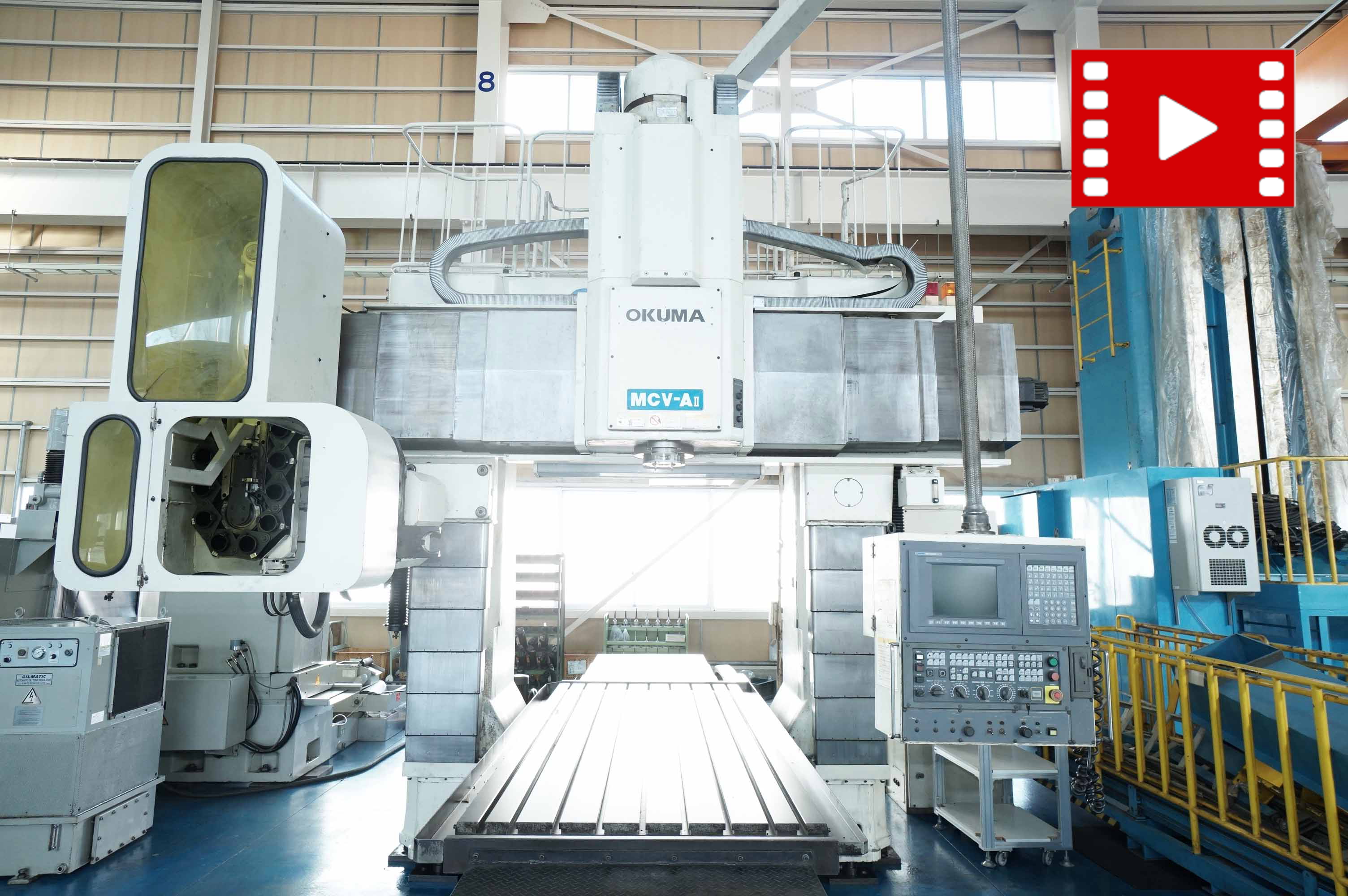 Double Column Machining-center OKUMA MCV-AⅡ 16×30 | 中古機械と新品機械の販売・買取・修理 ...