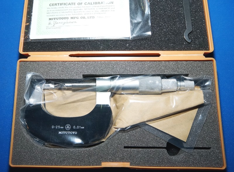 BLADE MICROMETER　MITUTOYO BLM-25Wの画像